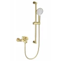Смеситель для ванны с душевым гарнитуром WONZON & WOGHAND, Брашированное золото (WW-C2501-BG)