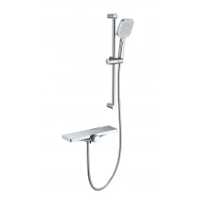 Смеситель для ванны с душем WONZON & WOGHAND Onix, Хром (WW-B2551-A-CR)