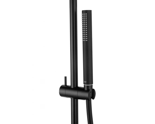 Смеситель для ванны с душевым гарнитуром и термостатом WONZON & WOGHAND LOOP, Черный матовый (WW-311-00-508)