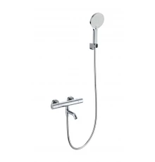 Смеситель для ванны с душем и термостатом WONZON & WOGHAND INN 1, Хром (WW-B3013-A1-CR)