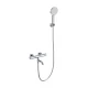 Смеситель для ванны с душем и термостатом WONZON & WOGHAND INN 1, Хром (WW-B3013-A1-CR)