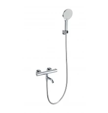 Смеситель для ванны с душем и термостатом WONZON & WOGHAND INN 3, Хром (WW-B2065-A1-CR)
