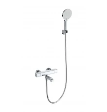 Смеситель для ванны с душем и термостатом WONZON & WOGHAND STAY 2, Хром (WW-B2016-A1-CR)
