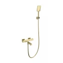 Смеситель для ванны с душем и термостатом WONZON & WOGHAND STAY 3, Брашированное золото (WW-B2026-A1-BG)