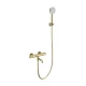 Смеситель для ванны с душем и термостатом WONZON & WOGHAND, Брашированное золото (WW-B3029-A1-BG)