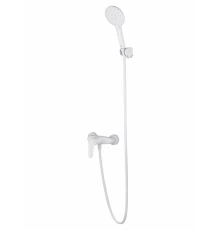 Смеситель для душа WONZON & WOGHAND ALFA, Белый матовый (WW-AE3102-MW)