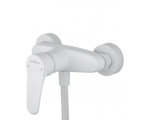 Смеситель для душа WONZON & WOGHAND ALFA, Белый матовый (WW-AE3102-MW)