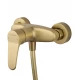 Смеситель для душа WONZON & WOGHAND ALFA, Брашированное золото (WW-AE3102-BG)