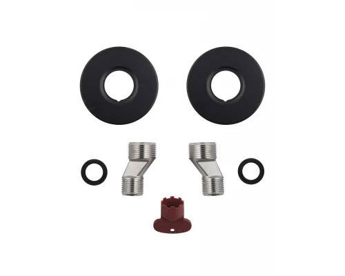 Смеситель для душа WONZON & WOGHAND ARNIE, Черный матовый (WW-694101-MB)