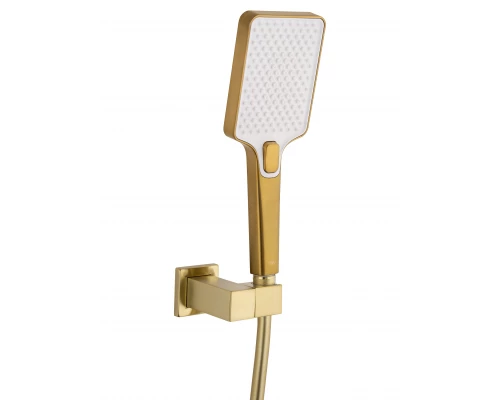 Смеситель для душа WONZON & WOGHAND CUBE 2.0, Брашированное золото (WW-88048068-BG)