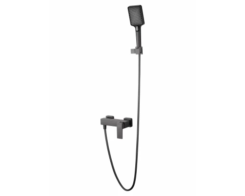 Смеситель для душа WONZON & WOGHAND CUBE 2.0, Темный графит (WW-88048068-BGM)