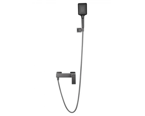 Смеситель для душа WONZON & WOGHAND CUBE 2.0, Темный графит (WW-88048068-BGM)