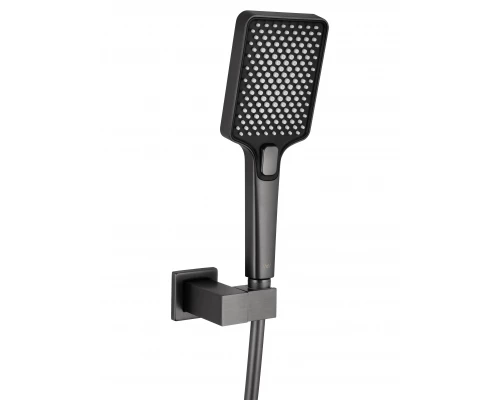 Смеситель для душа WONZON & WOGHAND CUBE 2.0, Темный графит (WW-88048068-BGM)