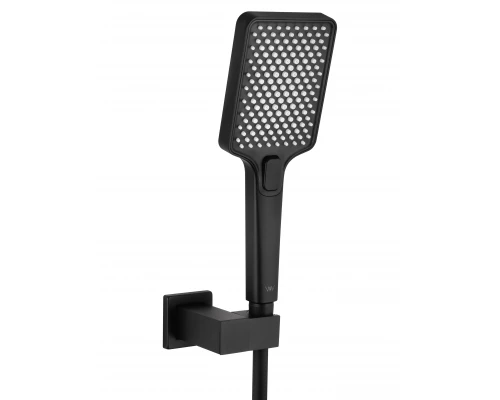 Смеситель для душа WONZON & WOGHAND CUBE 2.0, Черный матовый (WW-88048068-MB)