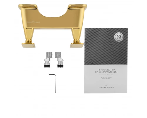 Смеситель для душа WONZON & WOGHAND SHAKESPEARE, Темное золото (WW-654101-DG)