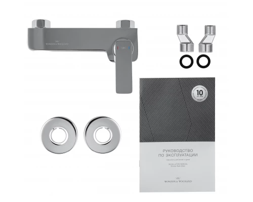 Смеситель для душа WONZON & WOGHAND SHARK, Хром (WW-484101-CR)