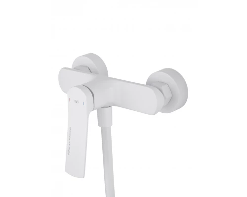 Смеситель для душа WONZON & WOGHAND, Белый матовый (WW-B2585-MW)