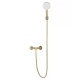 Смеситель для душа WONZON & WOGHAND, Брашированное золото (WW-4540-BG)