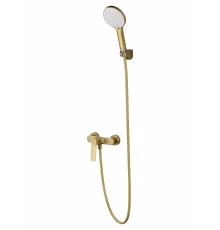 Смеситель для душа WONZON & WOGHAND, Брашированное золото (WW-B2585-BG)