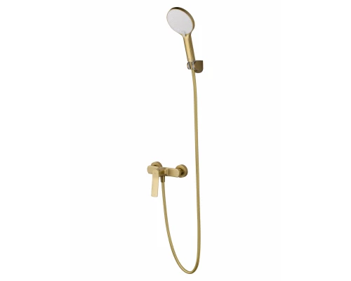Смеситель для душа WONZON & WOGHAND, Брашированное золото (WW-B2585-BG)