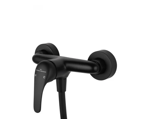 Смеситель для душа WONZON & WOGHAND, Черный матовый (WW-4540-MB)