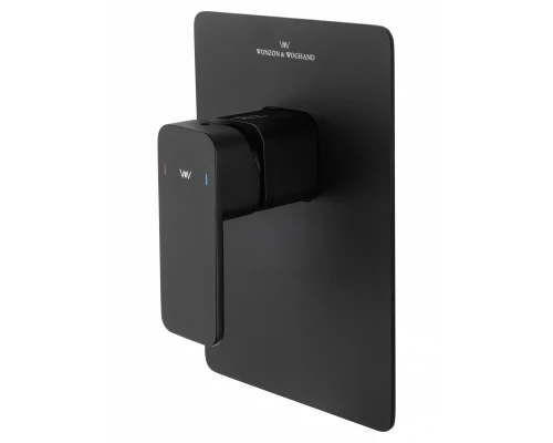 Смеситель для душа встраиваемый WONZON & WOGHAND ARNIE, Черный матовый (WW-694700-2-MB)