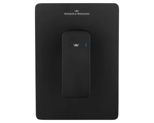 Смеситель для душа встраиваемый WONZON & WOGHAND ARNIE, Черный матовый (WW-694700-2-MB)