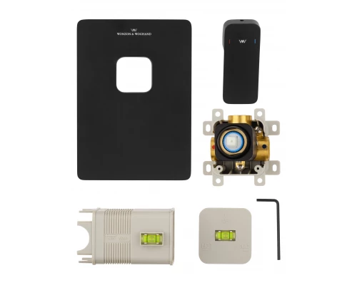 Смеситель для душа встраиваемый WONZON & WOGHAND ARNIE, Черный матовый (WW-694700-2-MB)