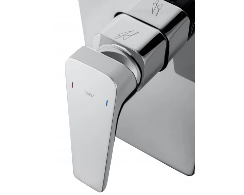 Смеситель для душа встраиваемый WONZON & WOGHAND ATHENS, Хром (WW-084700-CR)