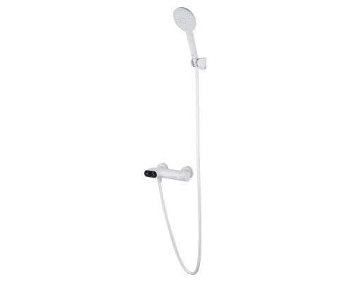 Смеситель для душа с встроенным изливом WONZON & WOGHAND MUSE Corno, Белый матовый (WW-A30902-MW)