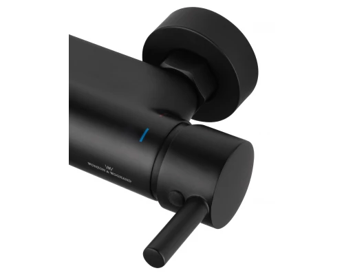 Смеситель для душа с встроенным изливом WONZON & WOGHAND MUSE Corno, Черный матовый (WW-A30902-MB)