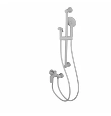 Смеситель для душа с гарнитуром WONZON & WOGHAND, Белый матовый (WW-A4888-MW)