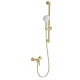 Смеситель для душа с гарнитуром WONZON & WOGHAND, Брашированное золото (WW-4570-BG)