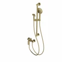 Смеситель для душа с гарнитуром WONZON & WOGHAND, Брашированное золото (WW-A4888-BG)