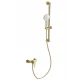 Смеситель для душа с гарнитуром WONZON & WOGHAND, Брашированное золото (WW-AE3103-BG)