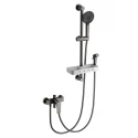 Смеситель для душа с гарнитуром WONZON & WOGHAND, Темный графит (WW-A31003-BGG)