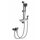 Смеситель для душа с гарнитуром WONZON & WOGHAND, Темный графит (WW-A31003-BGG)