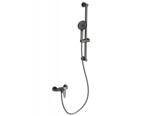 Смеситель для душа с гарнитуром WONZON & WOGHAND, Темный графит (WW-AE3103-BGG)
