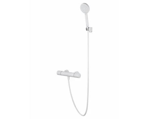 Смеситель для душа с термостатом WONZON & WOGHAND INN 2, Белый матовый (WW-A2006-A-MW)