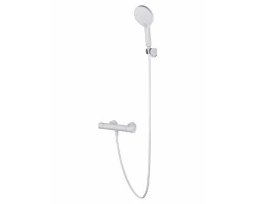 Смеситель для душа с термостатом WONZON & WOGHAND INN 3, Белый матовый (WW-B2065-A-MW)