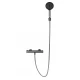 Смеситель для душа с термостатом WONZON & WOGHAND INN 3, Темный графит (WW-B2065-A-BGG)