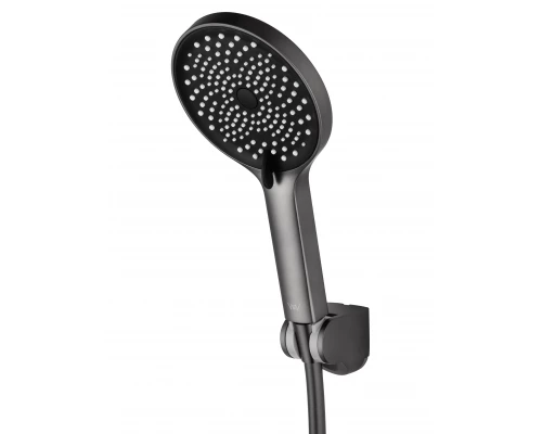 Смеситель для душа с термостатом WONZON & WOGHAND INN 3, Темный графит (WW-B2065-A-BGG)