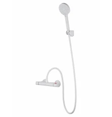 Смеситель для душа с термостатом WONZON & WOGHAND INN 5, Белый матовый (WW-B1005-A-MW)