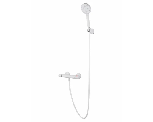 Смеситель для душа с термостатом WONZON & WOGHAND INN 5, Белый матовый (WW-B2005-A-MW)