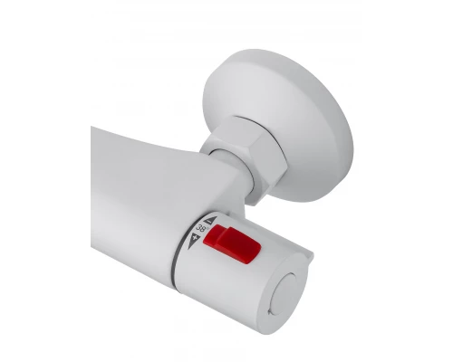 Смеситель для душа с термостатом WONZON & WOGHAND INN 5, Белый матовый (WW-B2005-A-MW)