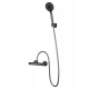 Смеситель для душа с термостатом WONZON & WOGHAND INN 5, Темный графит (WW-B1005-A-BGG)