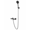 Смеситель для душа с термостатом WONZON & WOGHAND INN 5, Темный графит (WW-B2005-A-BGG)