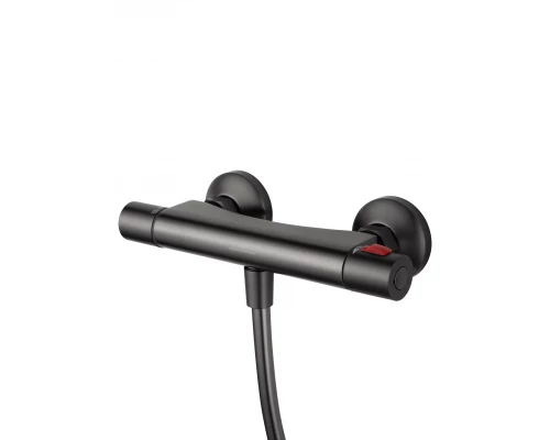 Смеситель для душа с термостатом WONZON & WOGHAND INN 5, Темный графит (WW-B2005-A-BGG)