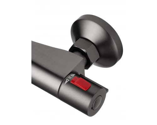 Смеситель для душа с термостатом WONZON & WOGHAND INN 5, Темный графит (WW-B2005-A-BGG)