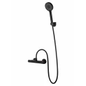 Смеситель для душа с термостатом WONZON & WOGHAND INN 5, Черный матовый (WW-B1005-A-MB)